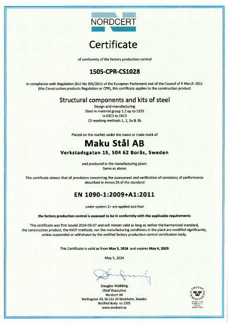 Certificate En1090 460X651